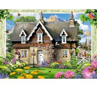 Ravensburger Country Cottage Puzzle de 1000 pièces pour adultes | Unique, pièces | Surface anti-reflet | Certifié FSC et respectueux de l'environnement | Exclusivité Amazon