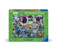 Ravensburger – Puzzle 1000 pièces Minecraft – adultes dès 14 ans – qualité supérieure