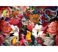 Ravensburger - Puzzle Moment 300 pièces - Fleurs Tropicales | Puzzle de 300 pièces, format 27 x 39 cm, pour adultes à partir de 14 ans, collection Rome et idée cadeau originale.
