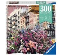 Ravensburger - Puzzle Moment - New York Fleuri - Puzzle 300 pièces - pour Enfants et Adultes à partir de 8 Ans - Puzzle de qualité supérieure - Encastrement Parfait - Détente - 12964