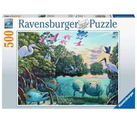 Ravensburger - Puzzle : Moments de Lamantin, Puzzles pour Adultes et Enfants, Puzzles Adultes, Puzzle 500 pièces, Puzzle sans Colle, Puzzle 500 Pièces Adultes, Loisirs, Puzzle Animaux