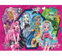 Ravensburger - Puzzle Monster High, 100 pièces XXL - Puzzles pour Enfants de 6 Ans, Collection Monster High, Jeux éducatifs et Amusants, idées Cadeaux
