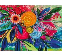 Ravensburger Puzzle national américain - Color Burst - Puzzle de 500 pièces - Scène naturelle audacieuse et lumineuse - Expérience de puzzle apaisante - À partir de 12 ans