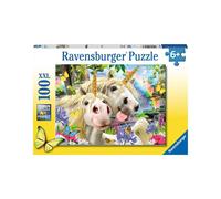 RAVENSBURGER Puzzle Ne t'inquiète pas, sois heureux XXL 100 pièces