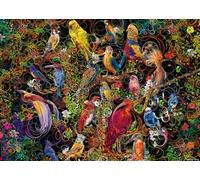 Ravensburger - Puzzle Oiseaux d'art, 1000 pièces, idée Cadeau, pour Elle ou Lui, Puzzle Adulte