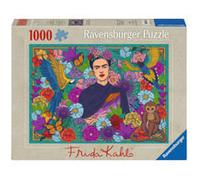 Ravensburger Puzzle Frida Kahlo's Paradise – 1000 pièces – Perroquets, singes et fleurs – Dès 14 ans