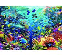 Ravensburger - Puzzle Adulte - Puzzle 9000 pièces - Paradis sous-marin - Adultes et enfants à partir de 14 ans - Puzzle de qualité supérieure - Monde sous-marin - 17807