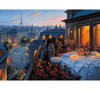 Ravensburger- Paris Balcony Puzzle, 12000656, Multicolore