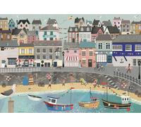 RAVENSBURGER Puzzle Port côtier paisible 1000 pièces