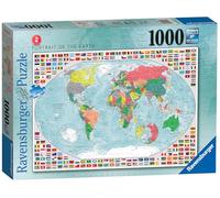 Ravensburger Puzzle portrait de la terre de 1000 pièces pour adultes et enfants à partir de 12 ans