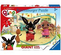 Ravensburger - Puzzle pour 3 Ans, Puzzle de Sol géant 24 pièces, Bing - Puzzle pour Enfants de 3 Ans, Collection Bing, Jeux éducatifs et Amusants, idées Cadeaux