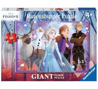 Ravensburger Puzzle pour Enfants 03031 - La Reine des neiges 2 : Out and About in The Enchanted Forest - Puzzle de Sol composé de 60 Grandes pièces, pour Les Petits Fans de Disney à partir de 4 Ans