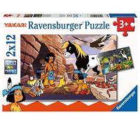 Ravensburger Puzzle pour Enfants - 05069 - en déplacement avec Yakari - pour Enfants à partir de 3 Ans - avec 2 x 12 pièces