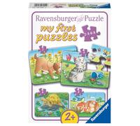 Ravensburger Puzzle pour Enfants - 06951 Animaux Mignons - Mon Premier de 2,4,6,8 pièces -pour Enfants de 2 Ans et Plus