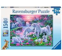 Ravensburger Puzzle 10021 7 - Licornes au coucher de soleil - 150 pièces