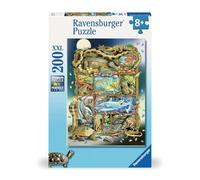 Ravensburger Puzzle pour Enfants - 12000866 Reptiles sur étagère - Puzzle XXL de 200 pièces pour Enfants à partir de 8 Ans