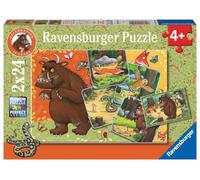 Ravensburger Puzzle The Gruffalo – 2 x 24 pièces – Dès 3 ans – Jeux éducatifs