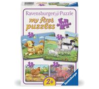 Ravensburger Puzzle pour Enfants 12004041 Petits Animaux de Ferme - Mon Premier 2,4,6,8 pièces -pour Enfants de 2 Ans et Plus