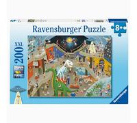 Ravensburger Puzzle pour Enfants - 12004053 Au musée d'histoire Naturelle - Puzzle pour Enfants à partir de 8 Ans, avec 200 pièces au Format XXL