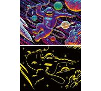 Ravensburger Puzzle pour Enfants 12004266 - Voyage dans l'espace - Puzzle d'astronaute de 200 pièces, Brillant dans Le Noir, pour Enfants à partir de 8 Ans