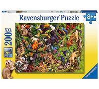 Ravensburger Puzzle pour Enfants - 13351 - Jungle colorée - Puzzle de 200 pièces pour Enfants à partir de 8 Ans