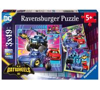 Ravensburger - Puzzle pour enfants - 3x49 pièces - Appel à tous les Batwheels