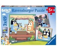 Ravensburger Puzzles Les aventures de Bluey – 3 x 49 pièces