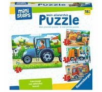Ravensburger- Tracteur Ministeps, 04194, Jaune