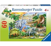 Ravensburger Puzzle préhistorique de 60 pièces pour enfants à partir de 4 ans - Jouets et jeux éducatifs pour enfants