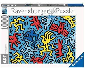 Ravensburger Puzzle, Puzzle 1000 Pièces, Pop Art, Keith Haring, Collection Art, Puzzle Art pour Adultes, Puzzle Ravensburger - Impression de Haute Qualité