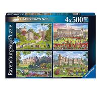 RAVENSBURGER Puzzle Résidence royale, Royaume-Uni 4x500 pièces