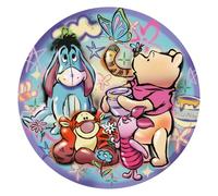 Ravensburger - Puzzle Rond 500 pièces - Disney Winnie l'ourson | Adulte et enfant dès 12 ans - Puzzle de qualité supérieur - Pièces uniques et assemblage parfait - Détente et relaxation