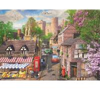 RAVENSBURGER Puzzle Ruelle pittoresque vers le château 1000 pièces