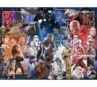 Ravensburger Puzzle Star Wars Whole Universe de 1500 pièces | Design Unique | Technologie Softclick pour Les Amateurs de Puzzle