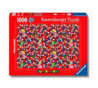 Ravensburger – Puzzle 1000 pièces Super Mario (Challenge) – Jeux vidéo Nintendo – Adultes 14+