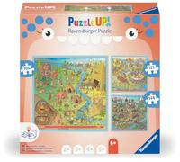 Ravensburger - Puzzle UP! - 100, 121, 144 pièces - Histoire | Fille ou garçon dès 6 ans - Puzzle de qualité supérieure - Carton épais et résistant - Puzzles évolutifs