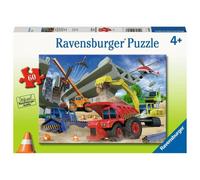 RAVENSBURGER Puzzle Véhicules de chantier 60 pièces