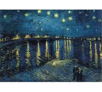 Puzzle 1000 p Art collection - La nuit étoilée sur le Rhône / Vincent Van Gogh