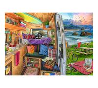 RAVENSBURGER Puzzle Vue de la caravane XXL 500 pièces