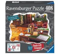 Ravensburger- Murder Mystery Puzzle X Anniversaire meurtrier-406 pièces-Jeu de Crime pour 1 à 4 Joueurs, 16900, Multicolore