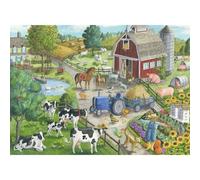 RAVENSBURGER Puzzle Zu Hause auf dem Bauernhof 60 Teile
