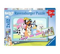 Ravensburger Puzzles 2x12 p - S'amuser avec Bluey