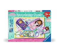 Ravensburger Puzzles 2x12 p - Soirée pyjama / Gabby's Dollhouse
