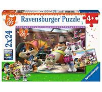 Ravensburger - Puzzles 2x24 pièces Les 44 Chats Jouent de la Musique - 44 Cats - 4005556050123 - Puzzle Enfant