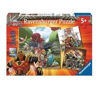 RAVENSBURGER - Puzzles 3x49 pieces Le Bien contre le Mal / Gormiti G