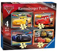 Ravensburger - Puzzles Cars (Disney) 4 en 1 dès 3 ans (12,16,20,24 pièces) 641892