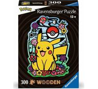 Ravensburger Puzzles classiques Ravensburger 12000761 Pokémon Pikachu - 300 pièces, bois