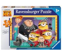 Schleich Puzzle Ravensburger GRU 4 – Mon Méchant Préféré, 35+ pièces, 26×18 cm, dès 3 ans