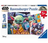 Ravensburger Puzzles Star Wars The Mandalorian – 3 x 49 pièces – pour enfants dès 5 ans