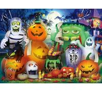 Ravensburger - Puzzles XXL Spooky Fun,Puzzle 6 Ans et Plus,Puzzle de 100 pièces pour Enfants de 6 Ans et Plus,Puzzles pour Enfants 36 x 49 cm